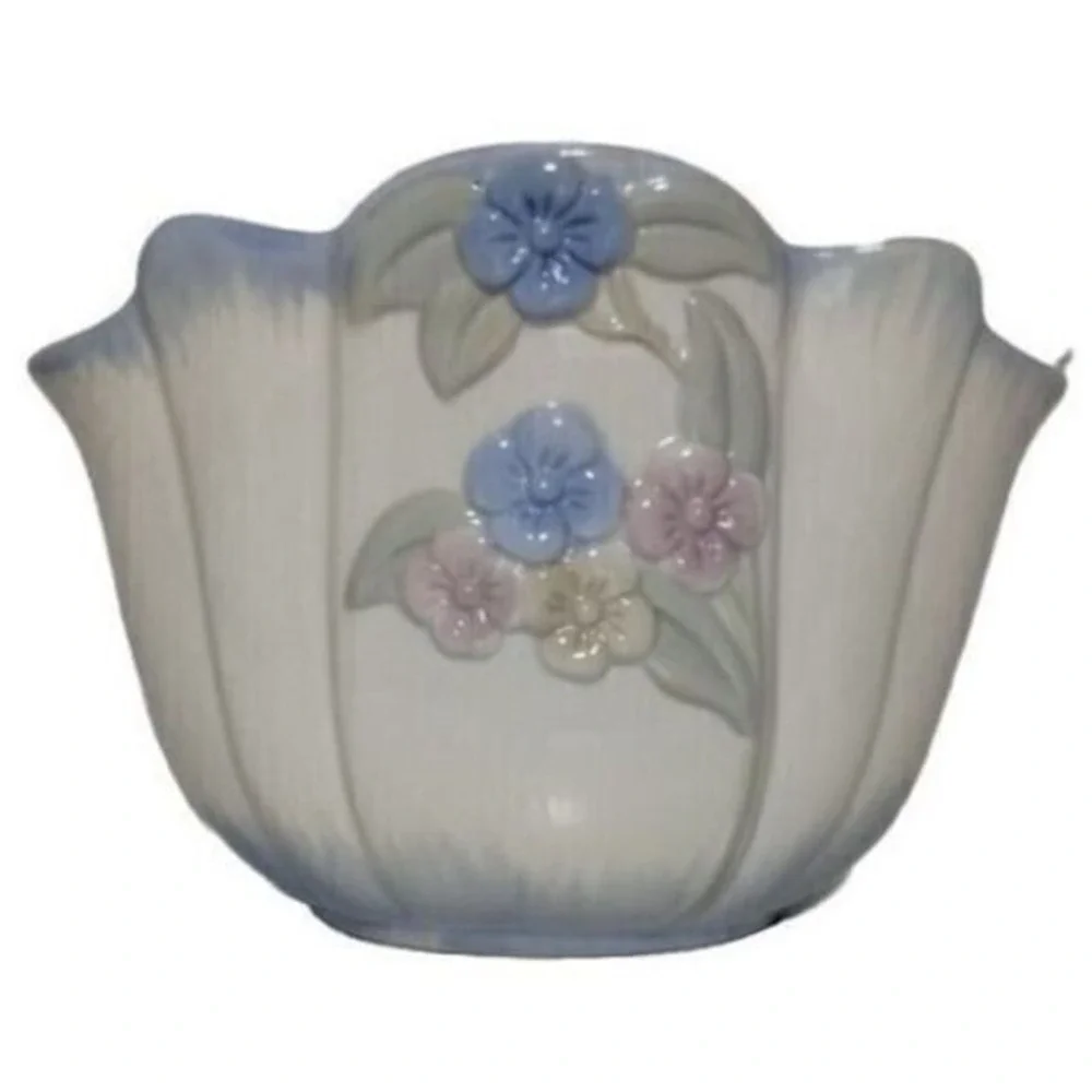 FTD Ceramic Planter Floral Cachepot 